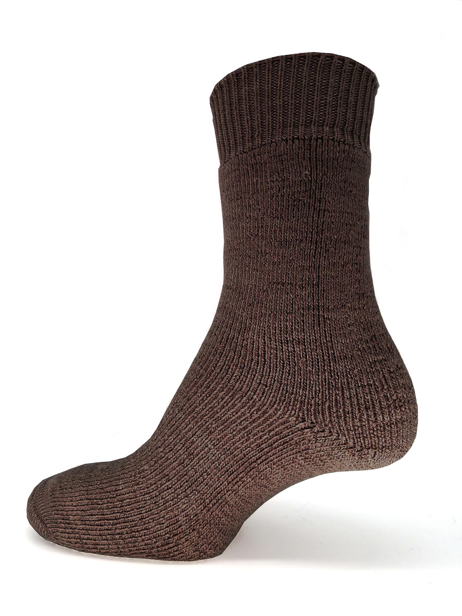 All over cushioned wool sock
